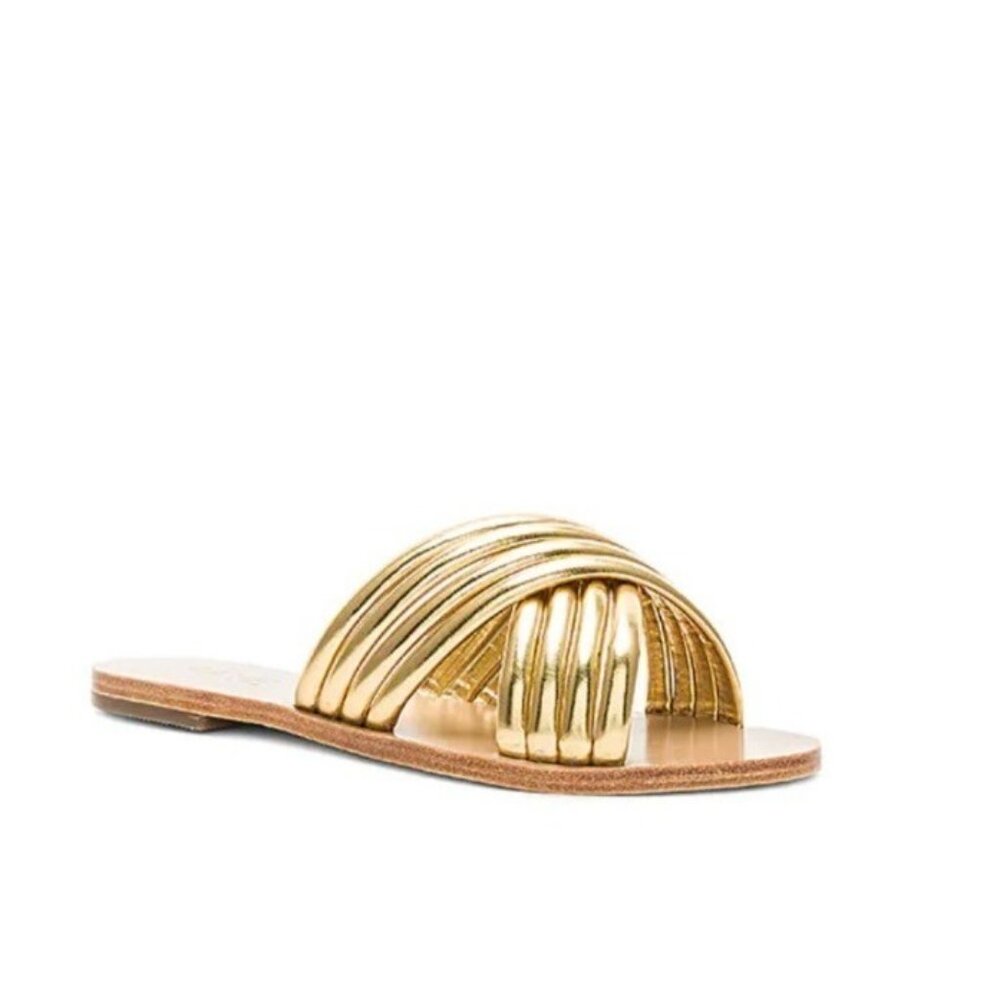 Raye Ziggy Sandal in Gold